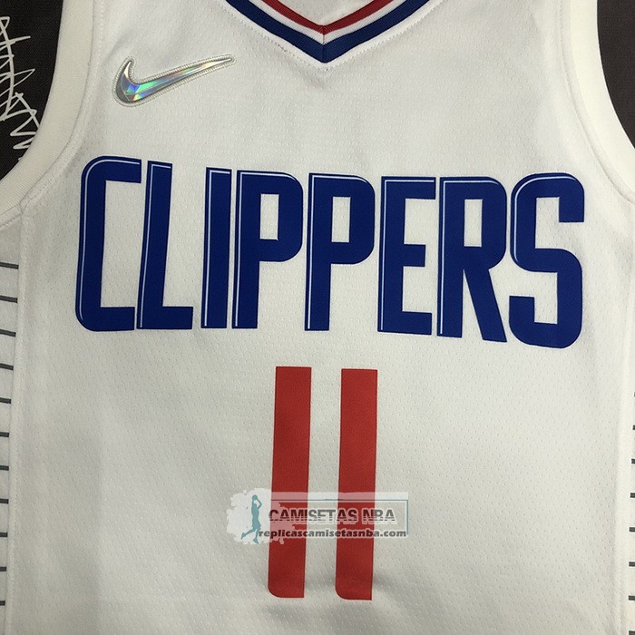Camiseta Los Angeles Clippers John Wall NO 11 Association 2020-21 Blanco